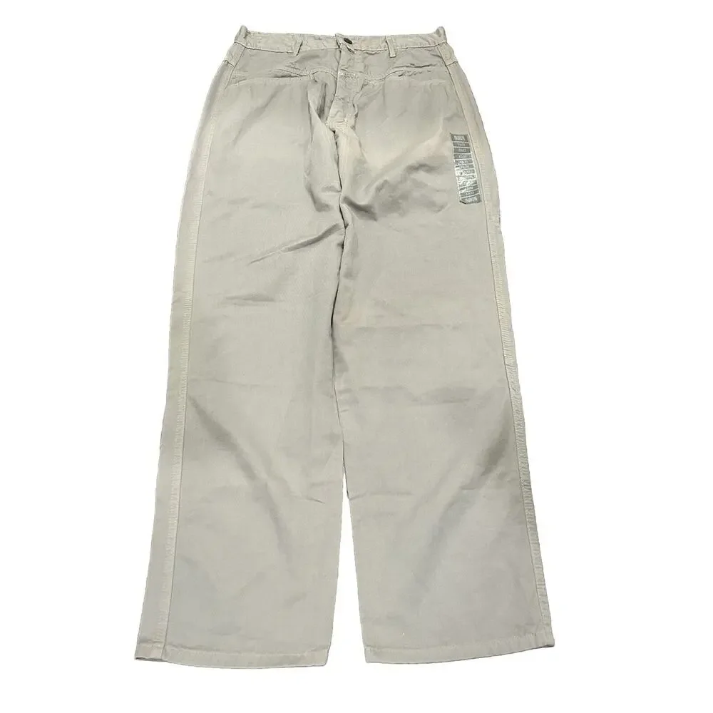 NOS Vtg 90s Marithe Francois Girbaud Mens 32x32‎ Baggy Relaxed Fit Jeans Gray